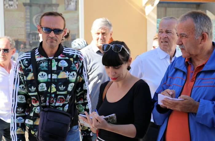 Na zadarskom Narodnom trgu najavljen Virski maraton 2016. Foto: Kažimir Škrbić/Virski list Na zadarskom Narodnom trgu najavljen Virski maraton 2016. Foto: Kažimir Škrbić/Virski list