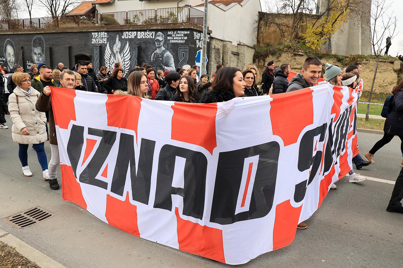 Kolona sjećanja u Vukovaru 18. studenog 2021. Kolona sjećanja u Vukovaru 18. studenog 2021.