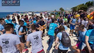 Ludijada zadarskih maturanata na Pozdravu suncu i Morskim orguljama