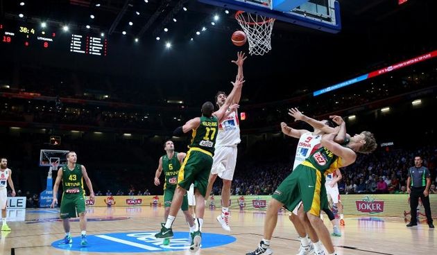 Lille, stadion Pierre Mauroy – Finale EuroBasketa 2015, Španjolska – Litva 80-63. Photo: Igor Kralj/PIXSELL