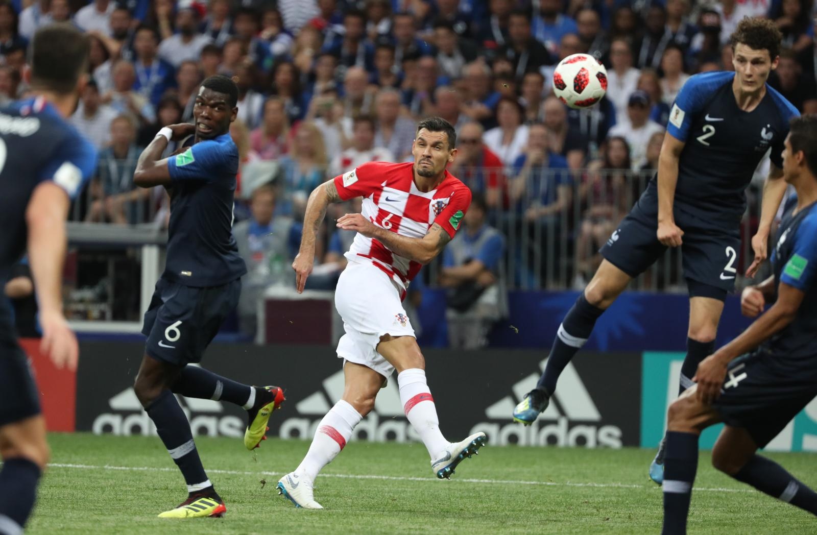 Svjetsko nogometno prvenstvo 2018., finale, Hrvatska – Francuska