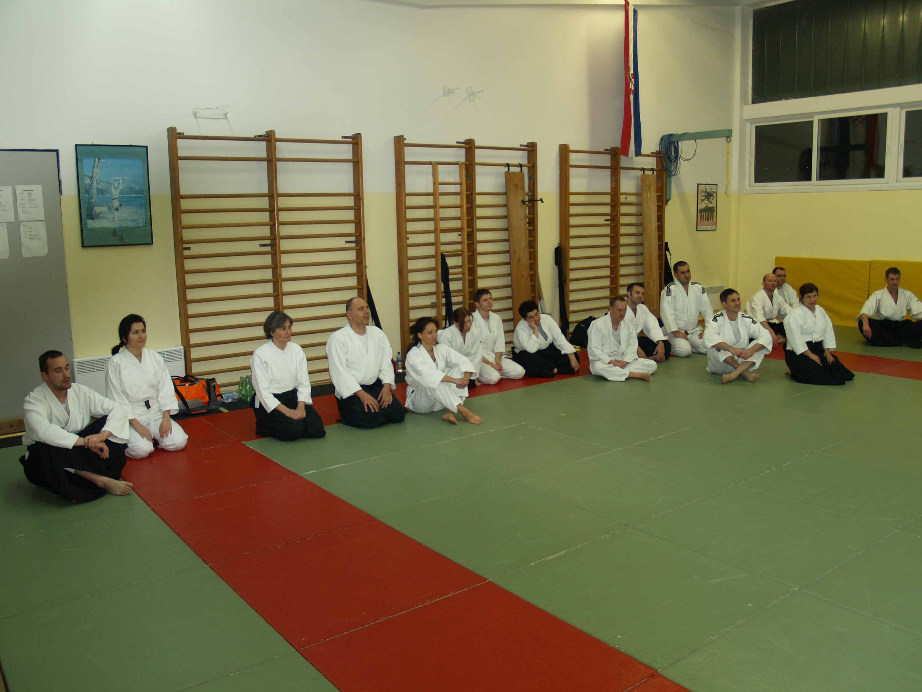 Aikido, seminar Alesa Leskovseka u AK Donat
