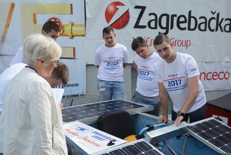 Sisak: Utrka solarnih automobila hrvatskih stukovnih škola