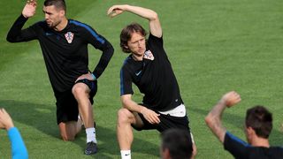 Posljednji trening hrvatske reprezentacije pred finale Svjetskog prvenstva