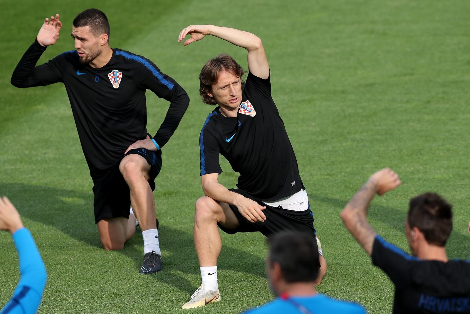 Posljednji trening hrvatske reprezentacije pred finale Svjetskog prvenstva