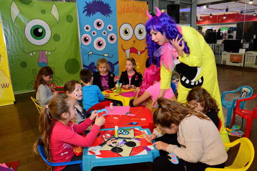 Halloween u City Galleriji ; foto Iva Perinčić