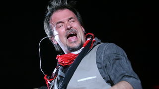 Zagreb, 220410.
U sklopu velike turneje Toleranca tour 2010 i povodom izlaska novog albuma naziva “Toleranca” Zlatan Stipisic Gibonni veceras je u KC Drazen Petrovic odrzao prvi od 2 predvidjena zagrebacka koncerta.
Na slici: Gibonni.
Foto: Neja Markicevi