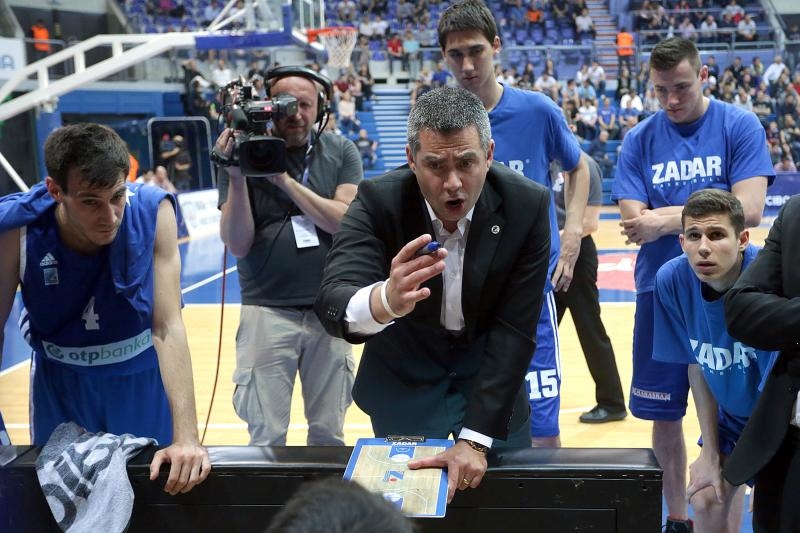 KC Drazen Petrovic, Zagreb – A-1 muska Liga za prvaka, polufinale, 3. utakmica, KK Cibona – KK Zadar 80-71. Photo: Goran Stanzl/PIXSELL KC Drazen Petrovic, Zagreb – A-1 muska Liga za prvaka, polufinale, 3. utakmica, KK Cibona – KK Zadar 80-71. Photo: Goran Stanzl/PIXSELL