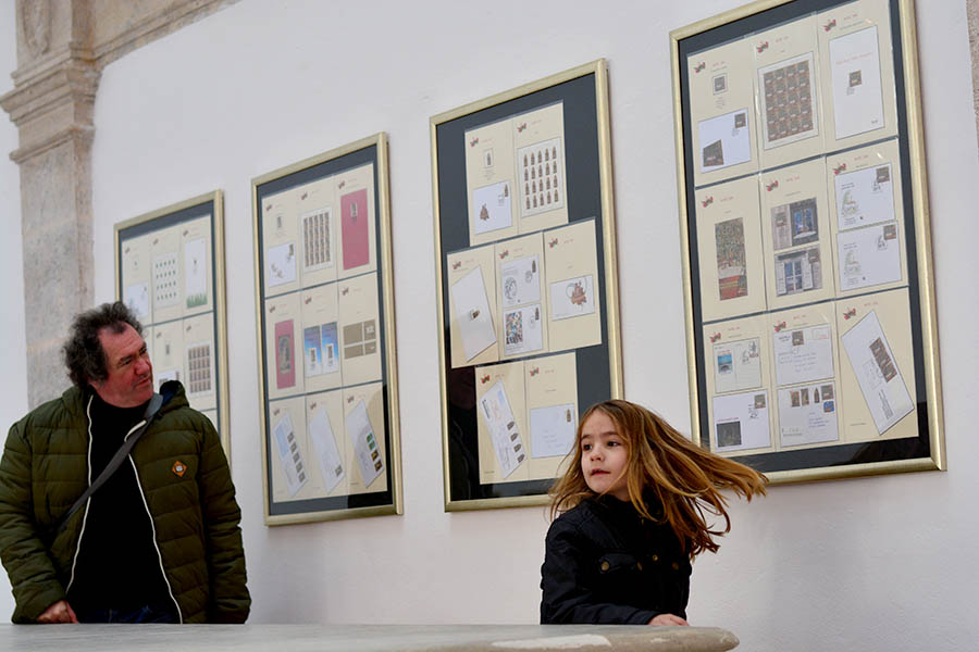 Filatelistička izložba pod nazivom Hrvatski Božić ; foto Iva Perinčić