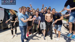 Ludijada zadarskih maturanata na Pozdravu suncu i Morskim orguljama