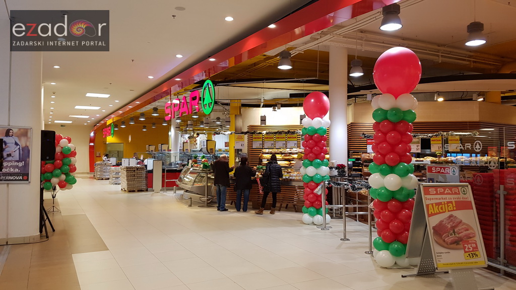 Otvorena obnovljena trgovina SPAR u centru Supernova Zadar