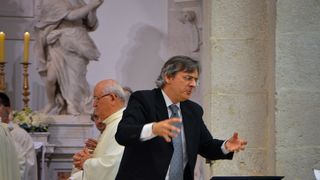 Nadbiskup Puljić predvodio svečano misno slavlje u crkvi. sv. Marije u sklopu obilježavanja 950. obljetnice spomena samostana. Foto: Iva Perinčić