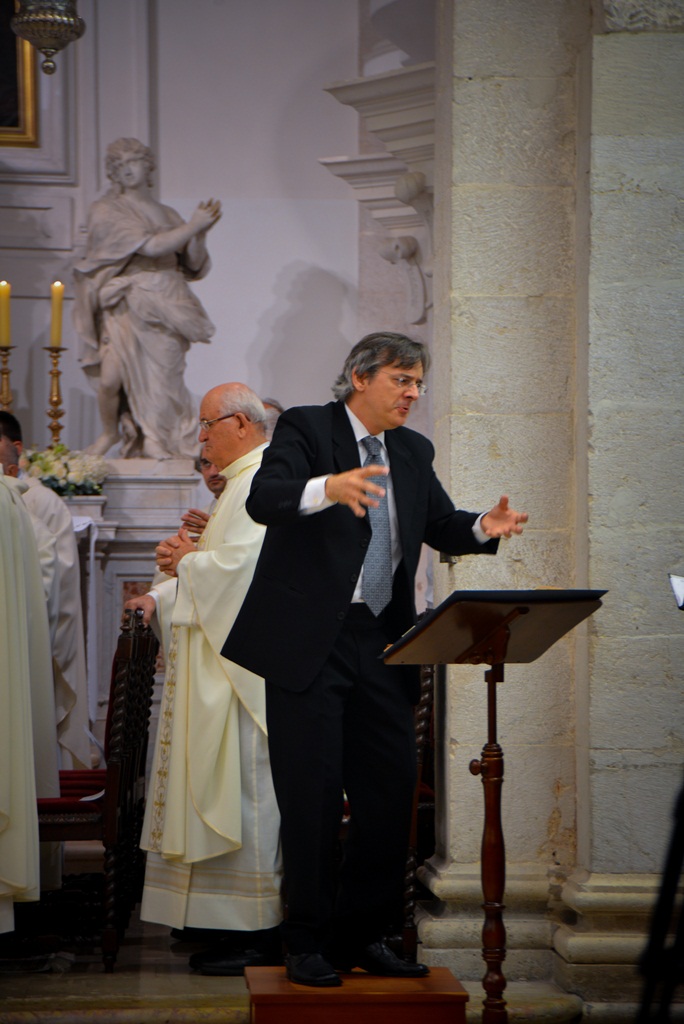 Nadbiskup Puljić predvodio svečano misno slavlje u crkvi. sv. Marije u sklopu obilježavanja 950. obljetnice spomena samostana. Foto: Iva Perinčić