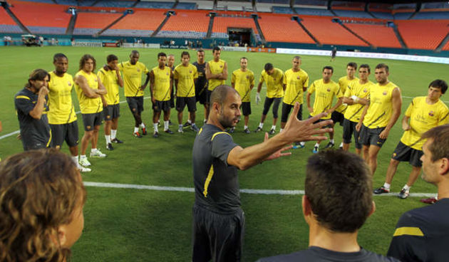 Josep Guardiola, foto: fcbarcelona.cat