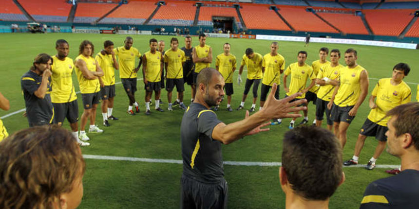 Josep Guardiola, foto: fcbarcelona.cat