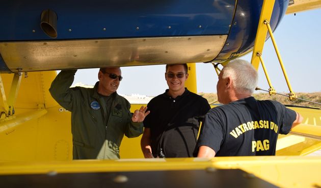 Njemački vatrogasci posjetili zračne snage u vojarni Zemunik