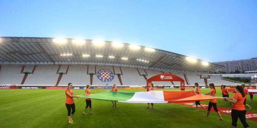 12.06.2015., stadion Poljud, Split – Kvalifikacijska utakmica za odlazak na Europsko prvenstvo koje ce se odrzati 2016. godine u Francuskoj, skupina H, 6. kolo, Hrvatska – Italija.  Photo: Slavko Midzor/PIXSELL