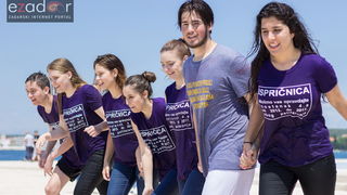 Ludijada zadarskih maturanata na Pozdravu suncu i Morskim orguljama