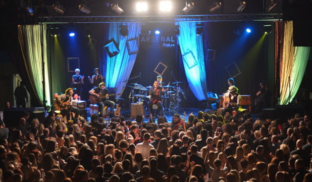 Parni valjak Unplugged u Arsenalu 26. veljače 2016. Foto: Iva Perinčić