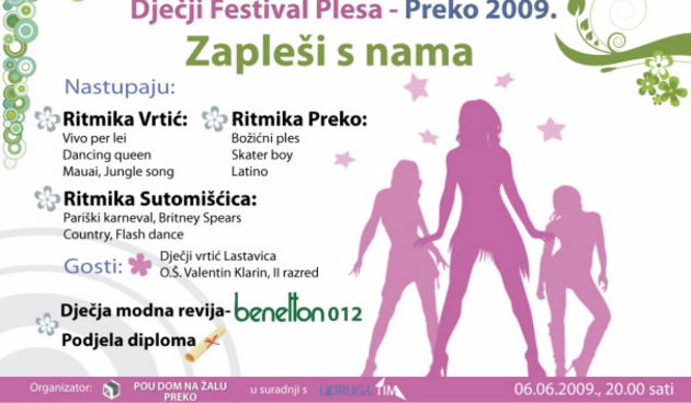 Dječji festival plesa – Preko