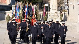 Mimohod postrojbi sudionica VRO Maslenica ulicama Zadra u povodu 24. obljetnice Mimohod postrojbi sudionica VRO Maslenica ulicama Zadra u povodu 24. obljetnice