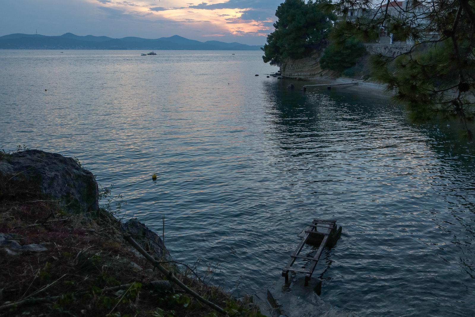 Smiraj rujanskog dana u Zadru Smiraj rujanskog dana u Zadru