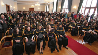 Promocija diplomiranih studenata, 7. ožujka 2009. (foto: Marin Gospić)