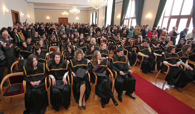 Promocija diplomiranih studenata, 7. ožujka 2009. (foto: Marin Gospić)
