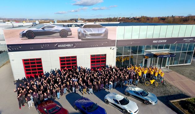 Mate Rimac i zaposlenici