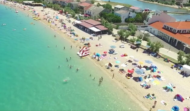 Pag, Grad Pag, Panorama, Pag iz zraka, Paška plaža