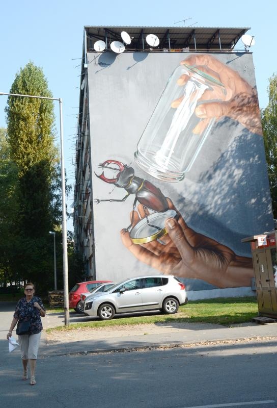 Sisak: Dovršen mural street art umjetnika Lonca koji je svrstan među deset najboljih u svijetu Sisak: Dovršen mural street art umjetnika Lonca koji je svrstan među deset najboljih u svijetu