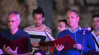 Zbor Petar Zoranić nastupio na Zadar classic open air-u