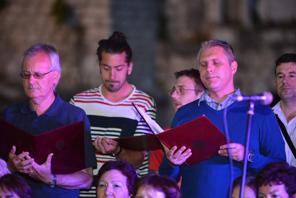 Zbor Petar Zoranić nastupio na Zadar classic open air-u