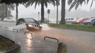 Kišna kataklizma u Zadru: poplavljen cijeli grad
