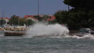 Tramontana u Zadru 26. kolovoza 2012.