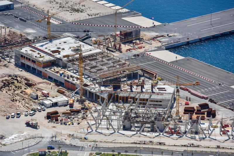 Luka Gaženica: Radovi na izgradnji putničkog terminala Luka Gaženica: Radovi na izgradnji putničkog terminala