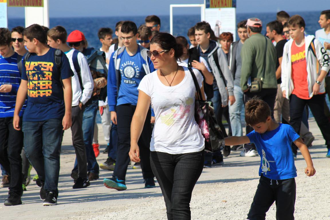 Đir po zadarskoj rivi 1. listopada 2016.