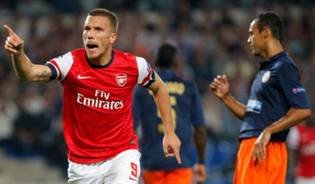Lukas Podolski, foto: arsenal.com