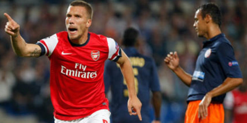Lukas Podolski, foto: arsenal.com Lukas Podolski, foto: arsenal.com