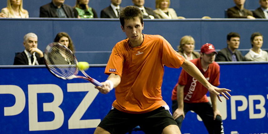 Sergij Strahovskij, PBZ Zagreb Indoors, finale 1.3.2008. Sergij Strahovskij, PBZ Zagreb Indoors, finale 1.3.2008.