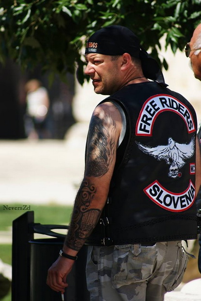 Nekoliko stotina vlasnika kultnih Harley Davidsona danas je posjetilo Zadar, Foto: Nevera ZD