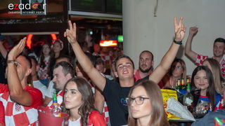 Zadar je gorio: Velika fešta nakon plasmana Vatrenih u polufinale Svjetskog prvenstva