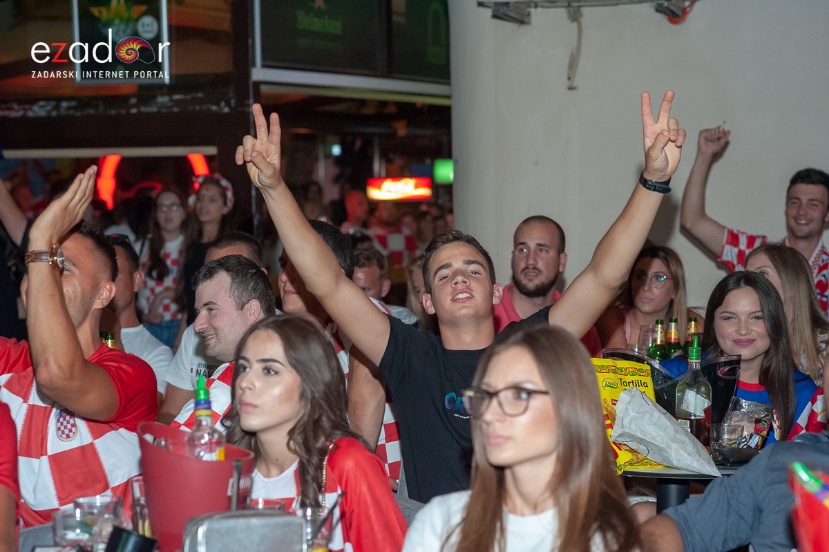 Zadar je gorio: Velika fešta nakon plasmana Vatrenih u polufinale Svjetskog prvenstva