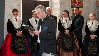 Predstavljanje zadarske pučke nošnje, Foto: Željko Karavida