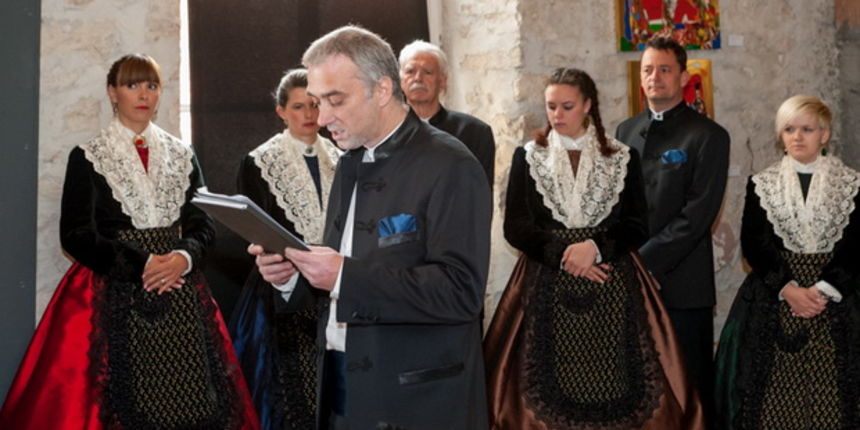 Predstavljanje zadarske pučke nošnje, Foto: Željko Karavida Predstavljanje zadarske pučke nošnje, Foto: Željko Karavida