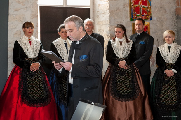 Predstavljanje zadarske pučke nošnje, Foto: Željko Karavida