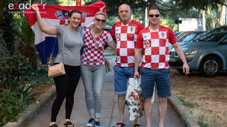 Veličanstven doček četvorice zadarskih Vatrenih Veličanstven doček četvorice zadarskih Vatrenih