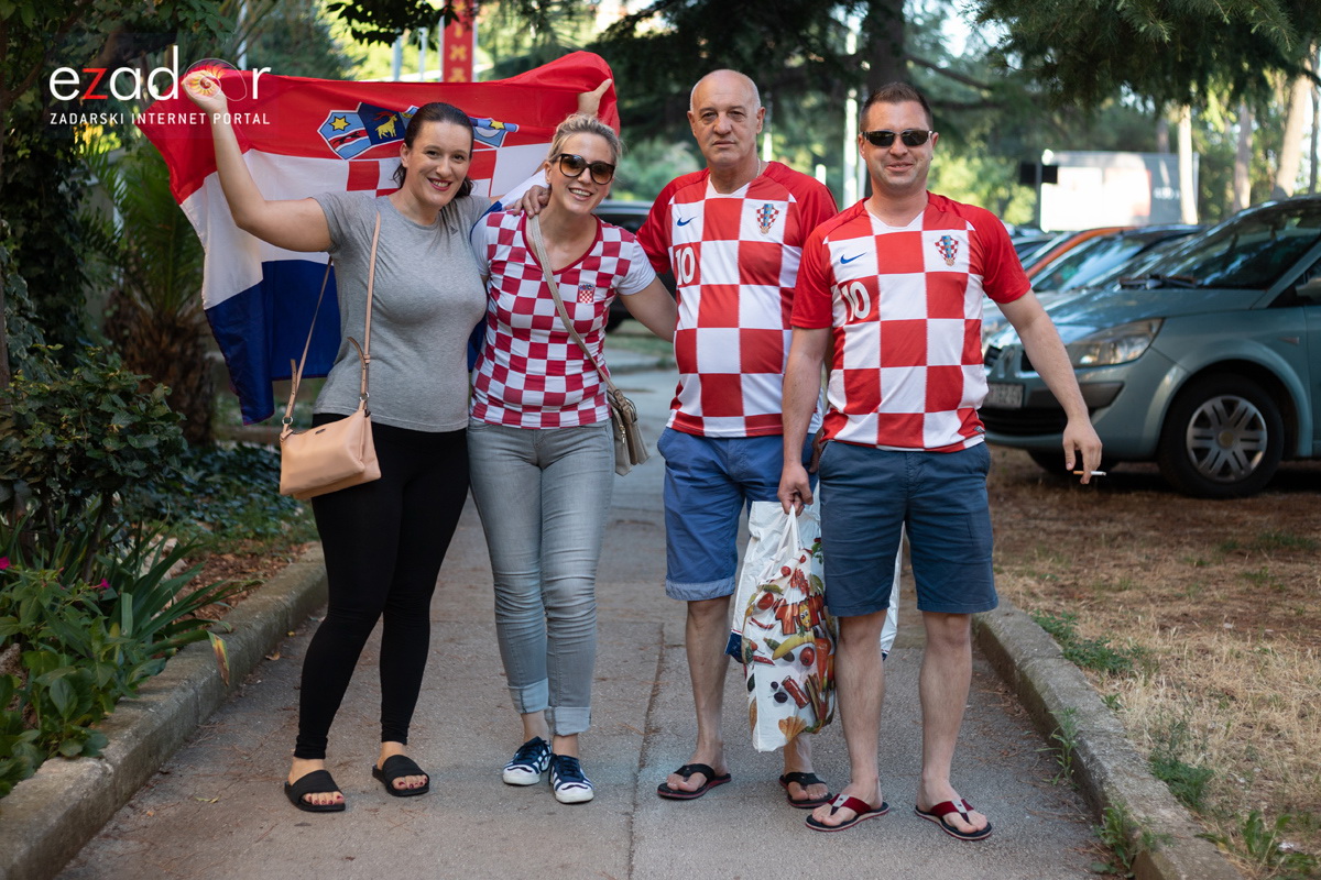 Veličanstven doček četvorice zadarskih Vatrenih Veličanstven doček četvorice zadarskih Vatrenih