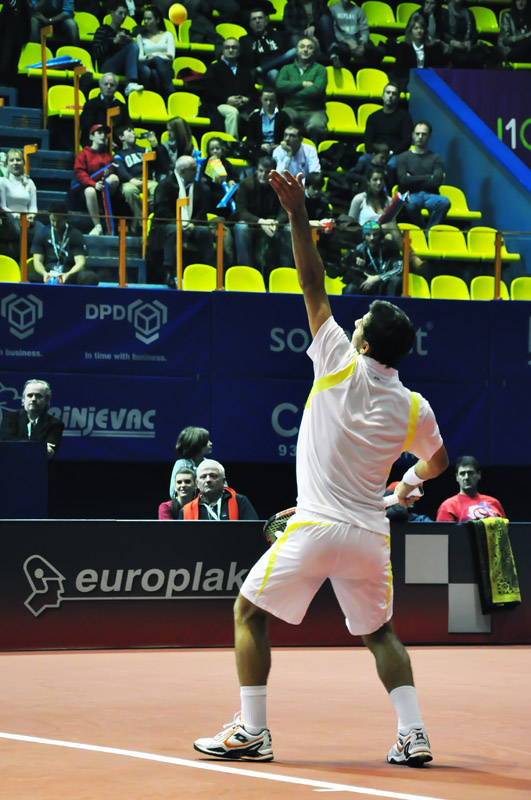 Finale ATP Zagreb: Dodig – Berrer, Foto: Andro Marcev Finale ATP Zagreb: Dodig – Berrer, Foto: Andro Marcev