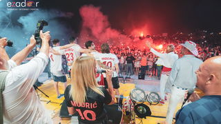 Zadar priredio nezaboravan doček svojim Vatrenim herojima